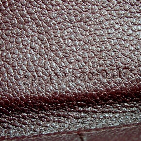 Authentic SAINT LAURENT CEP414680 0117 logo zip around purse leather [Used] - Picture 15 of 15